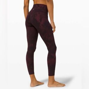 lululemon athletica Maroon Leggings